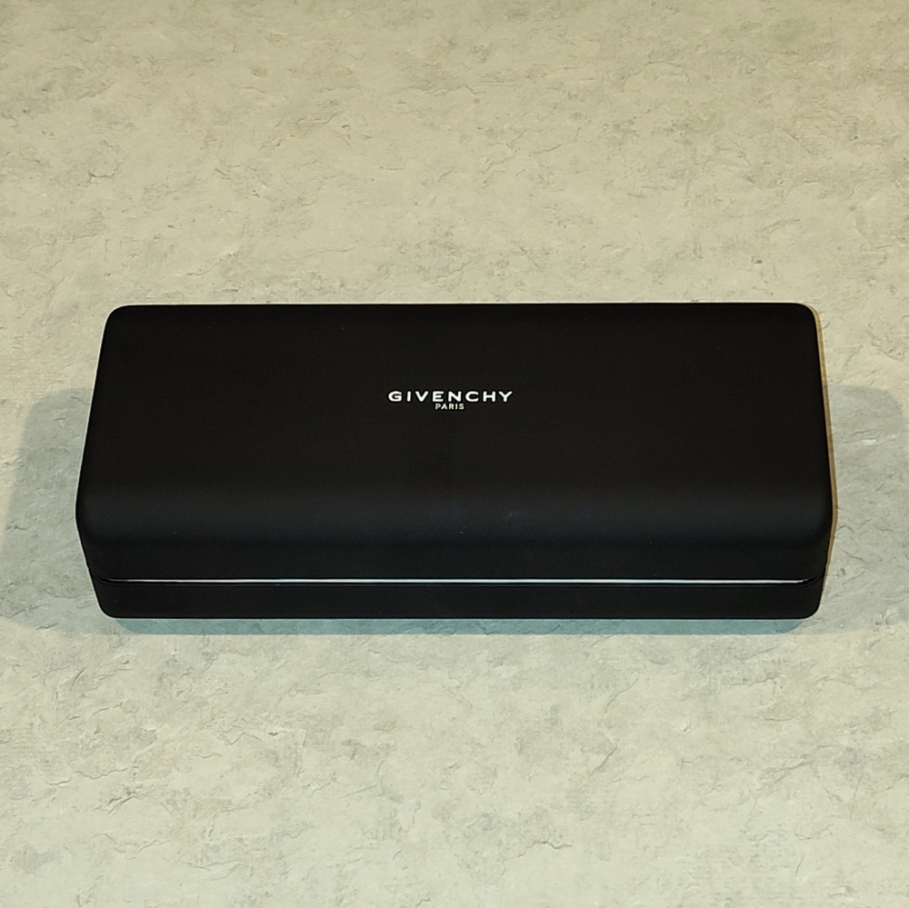 Givenchy Paris Black Hard Clamshell Sunglasses or Eyeglass Case